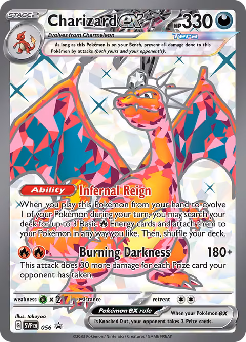 Charizard — Scarlet & Violet Promos (Western-exclusive, 2023) Pokémon TCG card by takuyoa