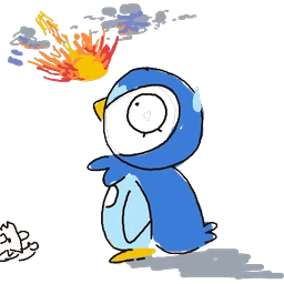 NeonTangela533さんが描いたポッチャマ